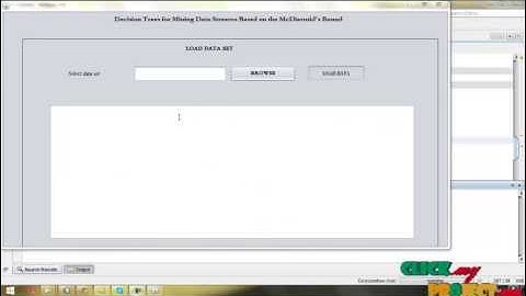 Final Year Projects  | Decision Trees for Mining Data Streams Based on the McDiarmid