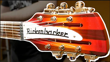 Check out THIS Headstock! | Rickenbacker 360/12C63 12-String Electric Semi-Hollow - Fireglo