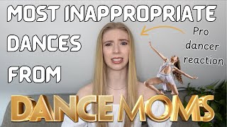 Professional Dancer Reacts To Inappropriate Dance Moms Dances | Katie Whitcombe