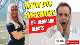 TikTok Famous Plastic Surgeon SUSPENDED