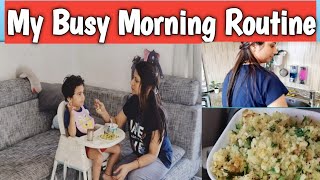 Indian mom busy morning routine🔥 || kids school 🏫 morning breakfast preparation||