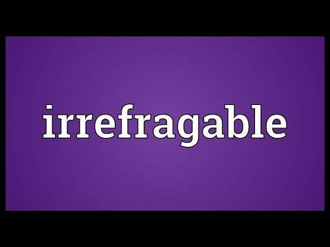 Header of irrefragable