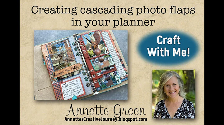Creating Cascading Photo Flaps in your Planner