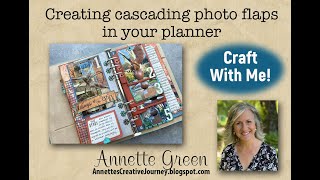 Creating Cascading Photo Flaps in your Planner