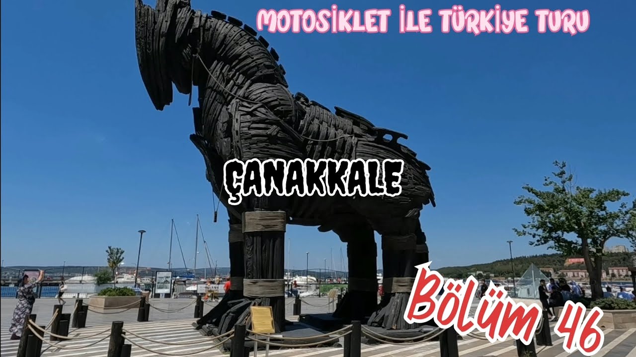 Lapseki üzerinden~Çardak Kum Adası ve Çanakkale Merkezi Geziyorum/Motosiklet ile Türkiye Gezisi #46