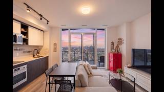 Modern Etobicoke Condo Tour | 2 Bed + 2 Bath at 36 Zorra St #2707 with Skyline & Lake Views