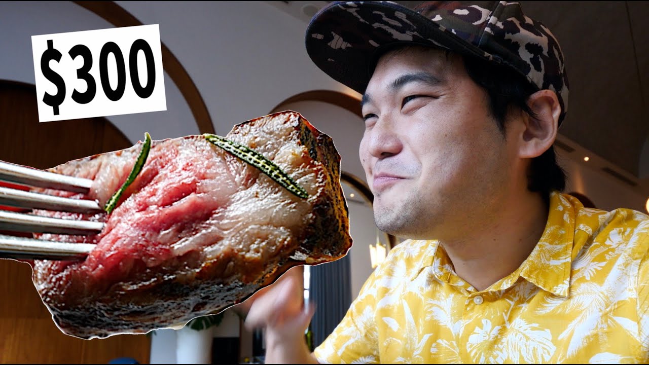 THE BEST STEAK I HAD IN SINGAPORE🥩 $300 Wagyu & Niigata Food - YouTube