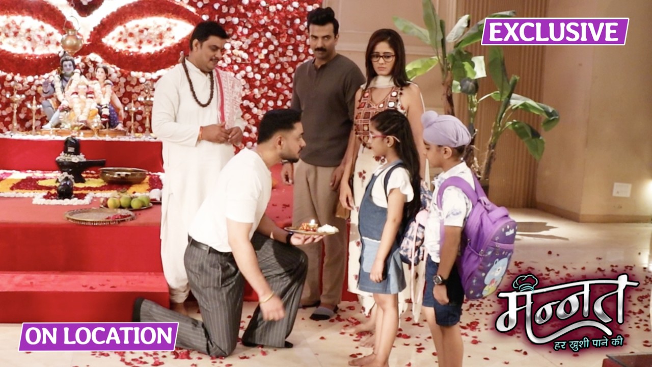 Mannat | On Location | Vikrant ने Dua के हाथों पर बांधा Mannat का धागा, Maha Shivratri Today Episode