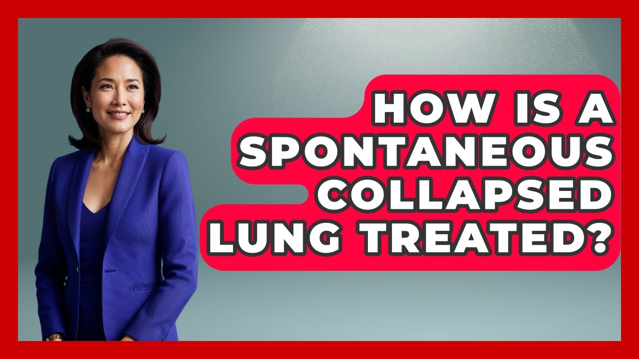 How Is A Spontaneous Collapsed Lung Treated? - The Operating Table