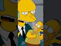 Homer is trapped by Mr. Burns #simpsons #shorts