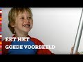 Eet het goede voorbeeld