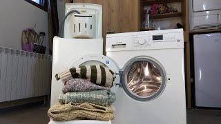 Experiment - Overloading with Woolen Clothes - in a Top and Side Washing Machines