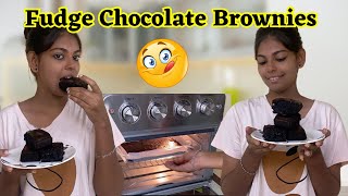 😜🤯Chocolate Lovers ku Intha Brownie Kandipa Pudikum😋🤩 | Geek Airocook Air fryer Oven🤩#subscribe screenshot 5