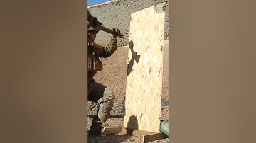 Why Marines Holds Shotguns Upside Down #shorts