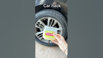 Great car hack 👍🏼👍🏼 #CarHacks #CarTips #ShinyTires #LifeHack #AutoCare #CarLovers #DIYHacks #