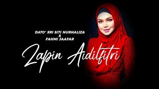 Dato' Sri Siti Nurhaliza & Fahmi Jaafar - Zapin Aidilfitri | (Lirik)