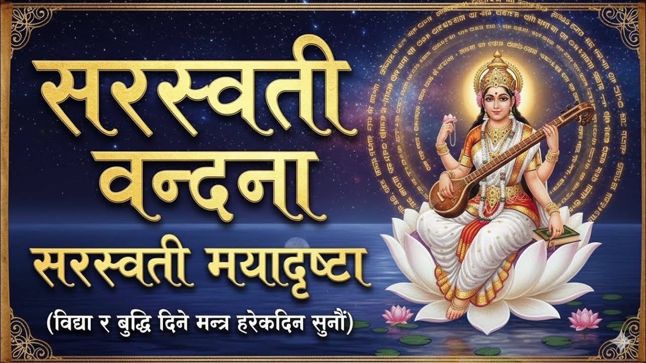 Most Powerful Saraswati Mantra For Knowledge & Study | सरस्वती स्त्रोत | Saraswati Puja Special 2026