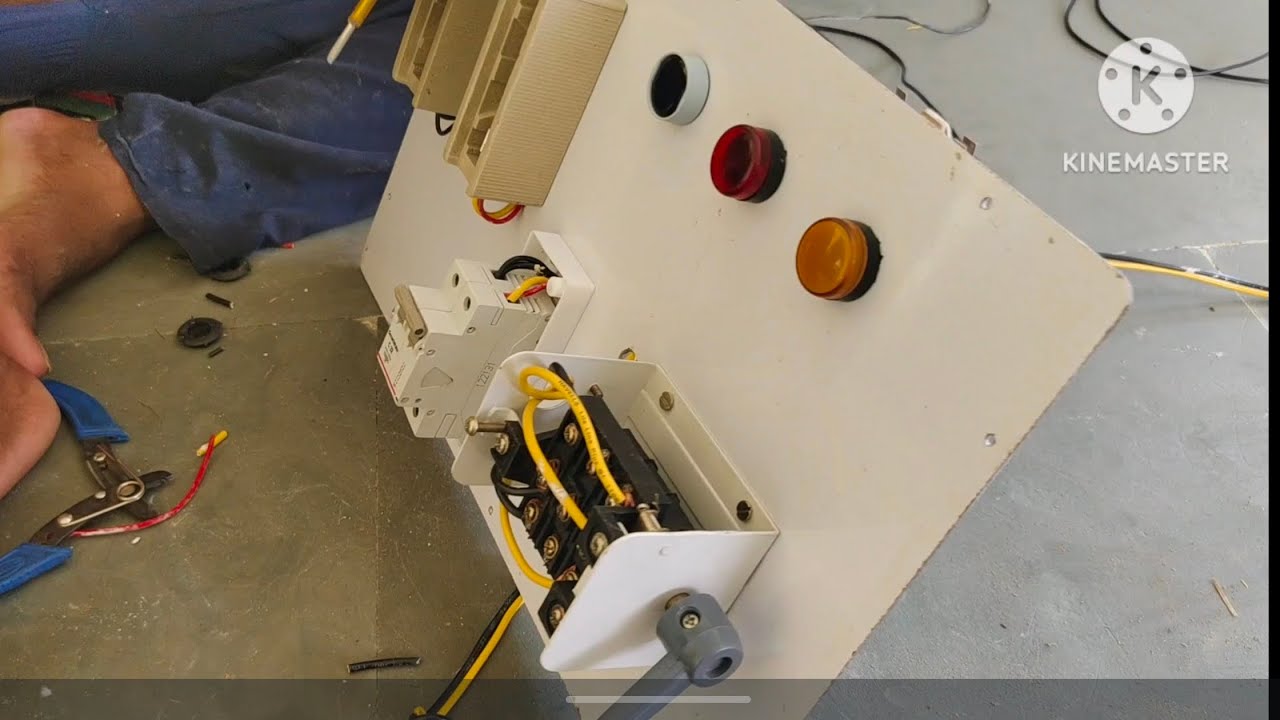 Men board wiring connection sabse aasan Tarika sikhe panel board wiring .❤️❤️🙏🙏