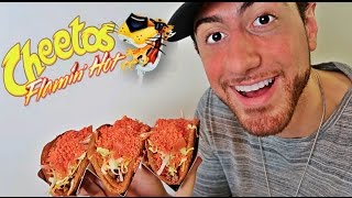 DIY HOT CHEETOS TACOS!