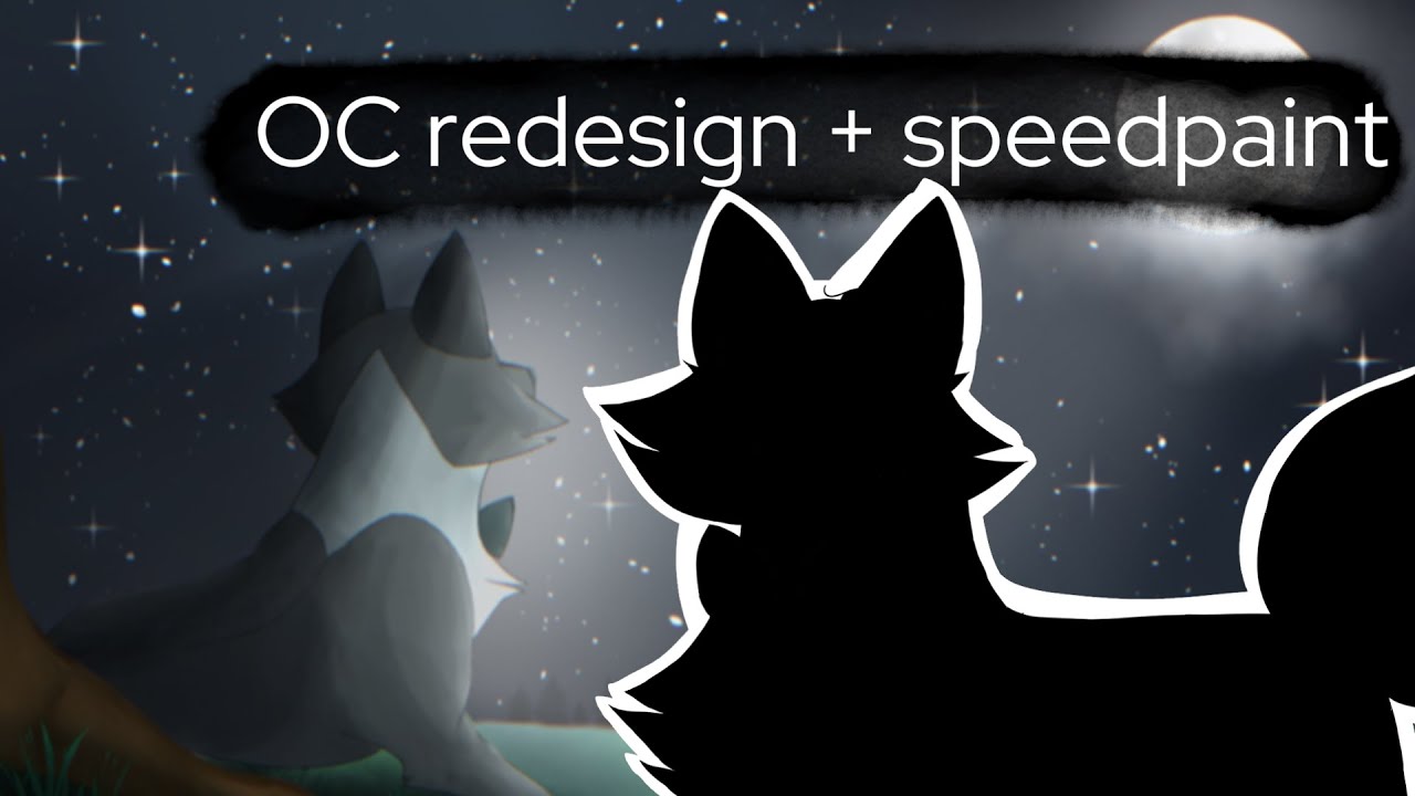 OC redesign + speedpaint - YouTube