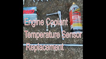 Engine Coolant Temperature Sensor Replacement 2006 Chevrolet Colorado