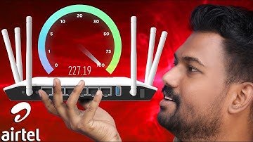 என்னோட Internet Speed & Experience இதுதான்! 🎉My Experience with Airtel Xstream Fiber Broadband 🤔