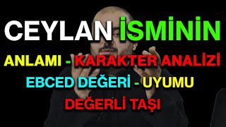 Ceylan Isminin Anlamı Nedir Ismin Esması Detaylı Isim Karakter Izi Ebced Değeri Uyumu