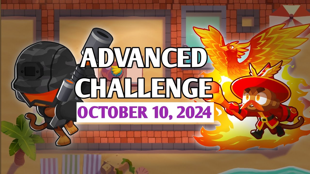 BTD6 Advanced Challenge - Can You Defeat The Triple Health DDTs? | October 10, 2024