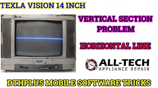 HOW TO SOLVE HORIZONTAL LINE PROBLEM IN TEXLA VISION TV