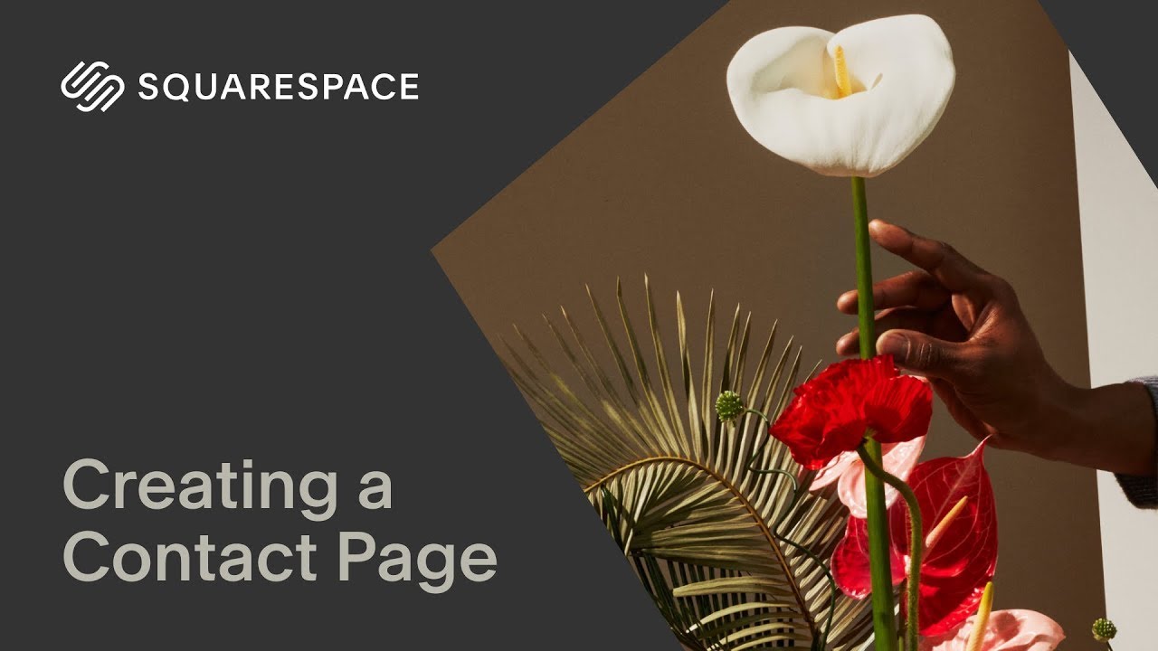 How to Create a Contact Page | Squarespace 7.1 Tutorial (Classic Editor ...