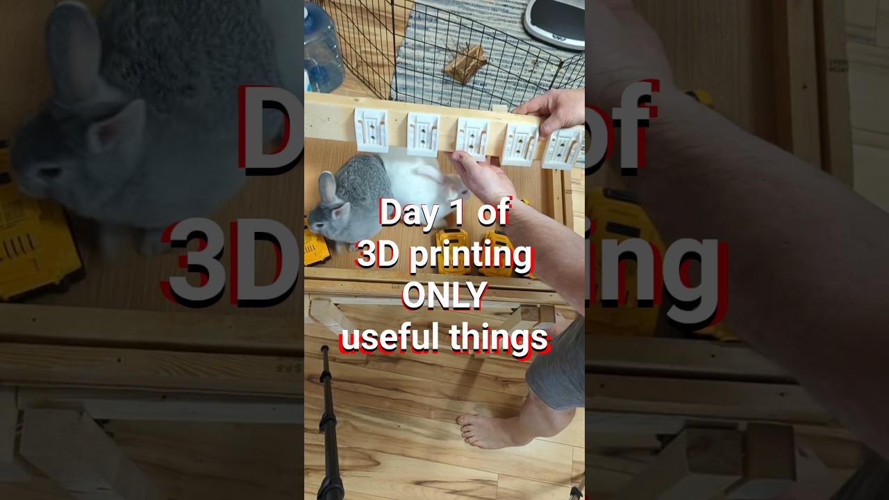 День 1 — Печать на 3D-принтере ТОЛЬКО полезных вещей. Держатель для аккумулятора электроинструмен...