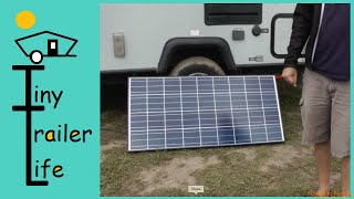 Solar Power System Install on a Travel Trailer