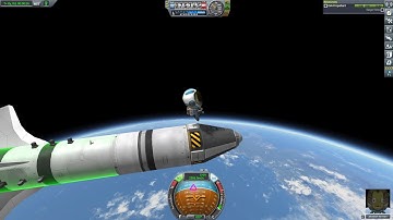 Kerbal Space Program┃Orbit around Kerbin┃Amazing view from space