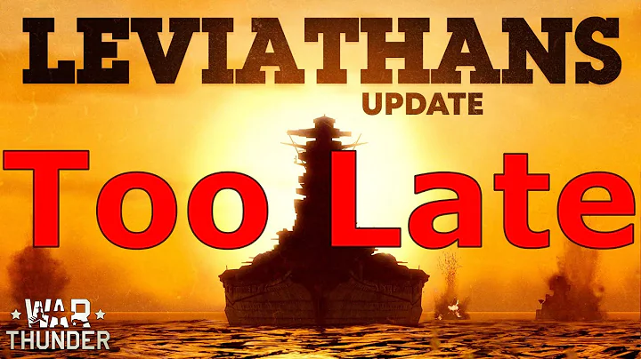 War Thunder Naval- Its Too Late...