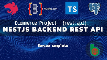 Nestjs backend rest api - Ecommerce project. Review Complete.