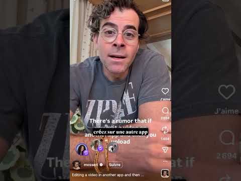 NEWS : À ce qui paraît, monter ses Reels sur CapCut nuirait au reach des vidéos.