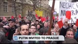 Putin Invited to Prague: Protesters recently slammed Czech President for pro-Russian stance