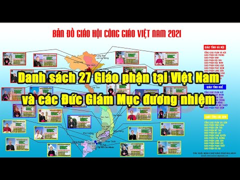 Video DANH SÁCH 27 GIÁO PHẬN VÀ CÁC ĐỨC GIÁM MỤC CHỦ CHĂN... - youtube