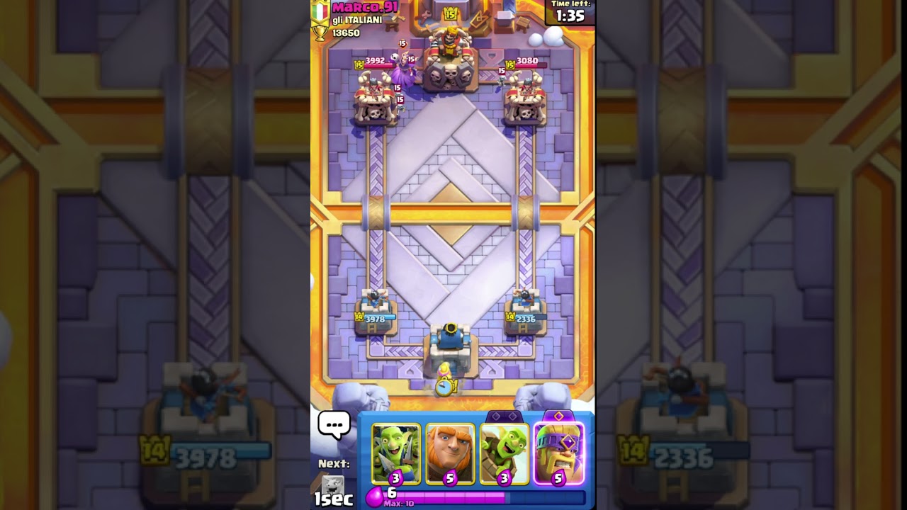 Clash Royale - Hirudov vs marco.91 (gli ITALIANIl) [Android Gameplay] (2025) Supercell