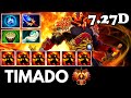TIMADO EMBER SPIRIT MID AGRESIVO DOTA 2 PRO PLAYS 7.27D