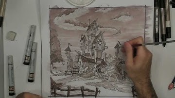 CGMA | Environment Sketching With Philip Dimitriadis