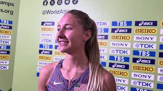 Addy Wiley advances to 800m final at World Indoor Championships and talks change in coaching setup