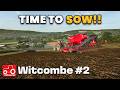 SOWING BARLEY &amp; HARVESTING POPPIES!! Witcombe FS25 Timelapse Farming Simulator 25 Ep 2