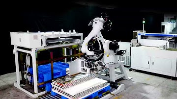 HXCP Automatic Robotic Palletizing System for Hardcover Book