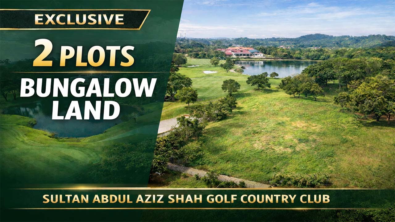 [Owner Auction™] Exclusive 11,937 sqft Bungalow Land in Sultan Abdul Aziz Shah Golf Country Club