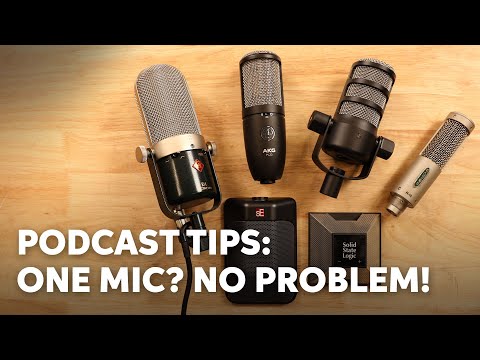 How To Record Two Podcasters with One Mic