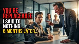 My Boss Called Me “Replaceable”… So I Replaced Him