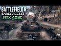 It's TANK TIME!? Battlefield 6 RTX HDR 4080 Intel i13700k Benchmark