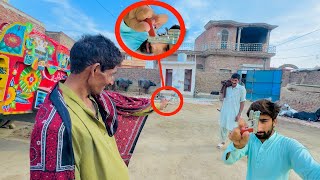Fake Gun Prank Electric Gun Prank In Village Hamza Sidhu