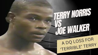 Terry Norris vs Smokin' Joe Walker - Hitting A Man When He's Down
